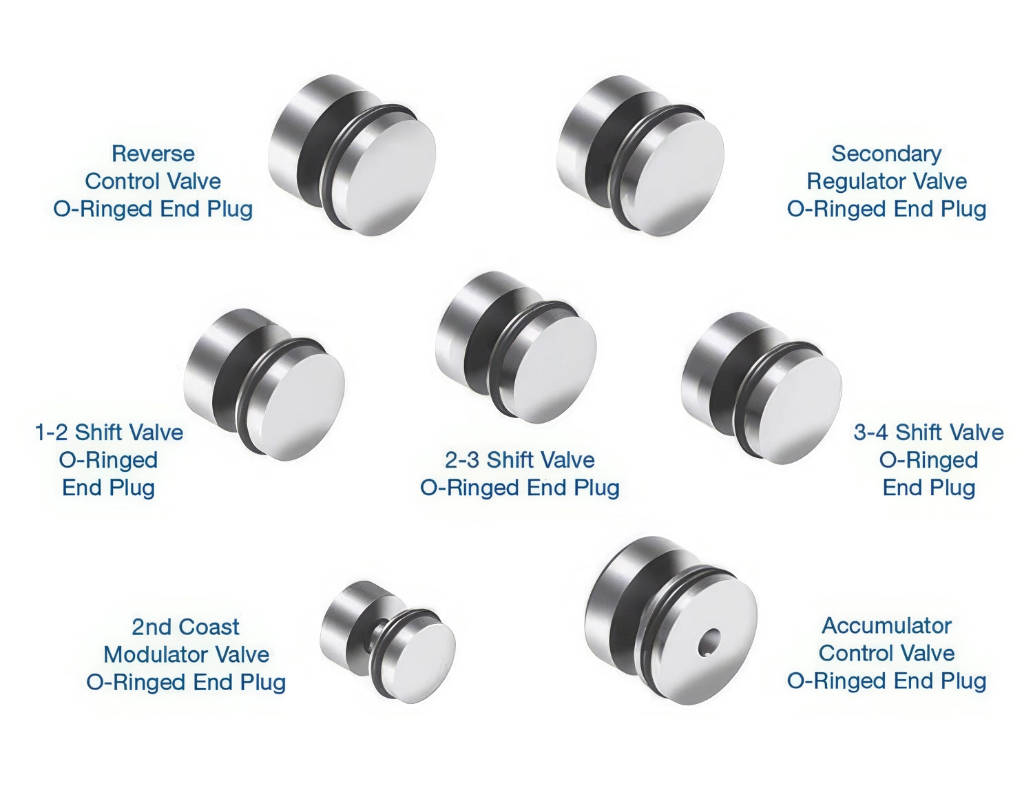 Sonnax O-Ringed End Plug Kit for A340E - 97741-19K