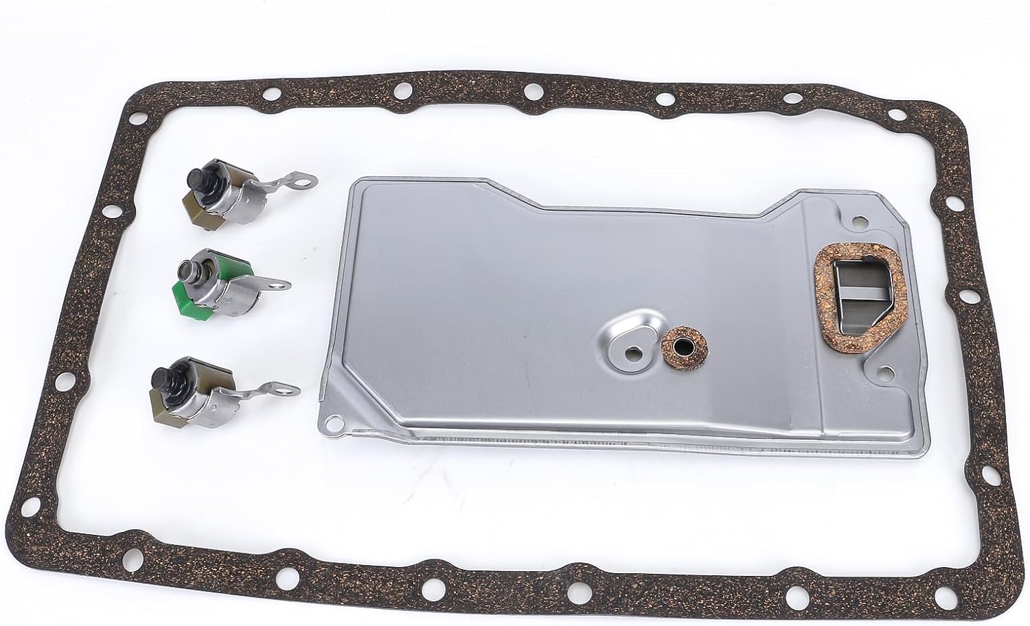 A343F Transmission Shift & Lock-Up TCC Solenoid with Filter Gasket Kit Toyota 4Runner Lexus 2000-2004 OEM