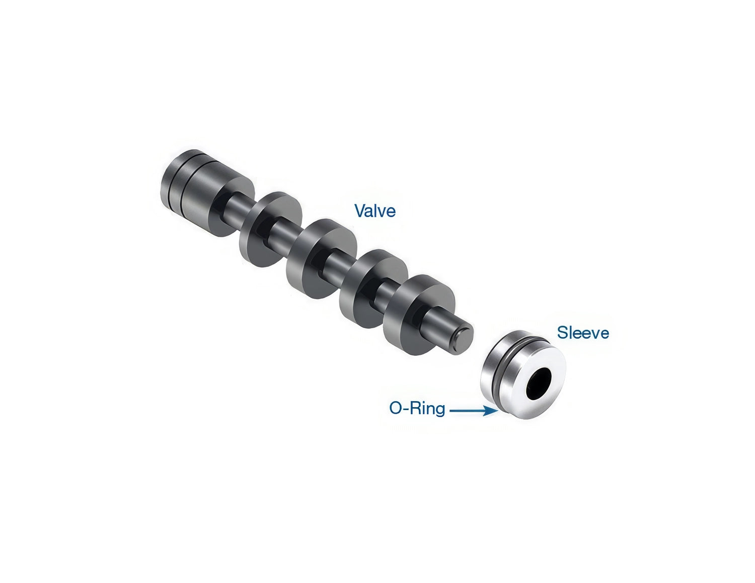 Sonnax Oversized Damper Clutch Control Valve Kit for A4CF2 - 84741-13K