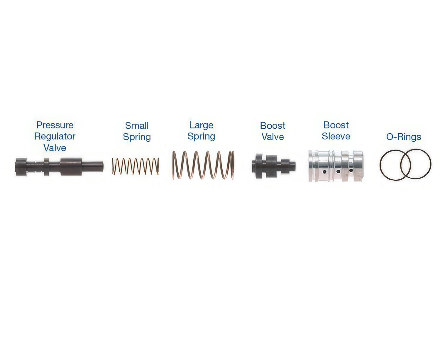 Sonnax Oversized Pressure Regulator & Boost Valve Kit for A4LD - 56947-06K