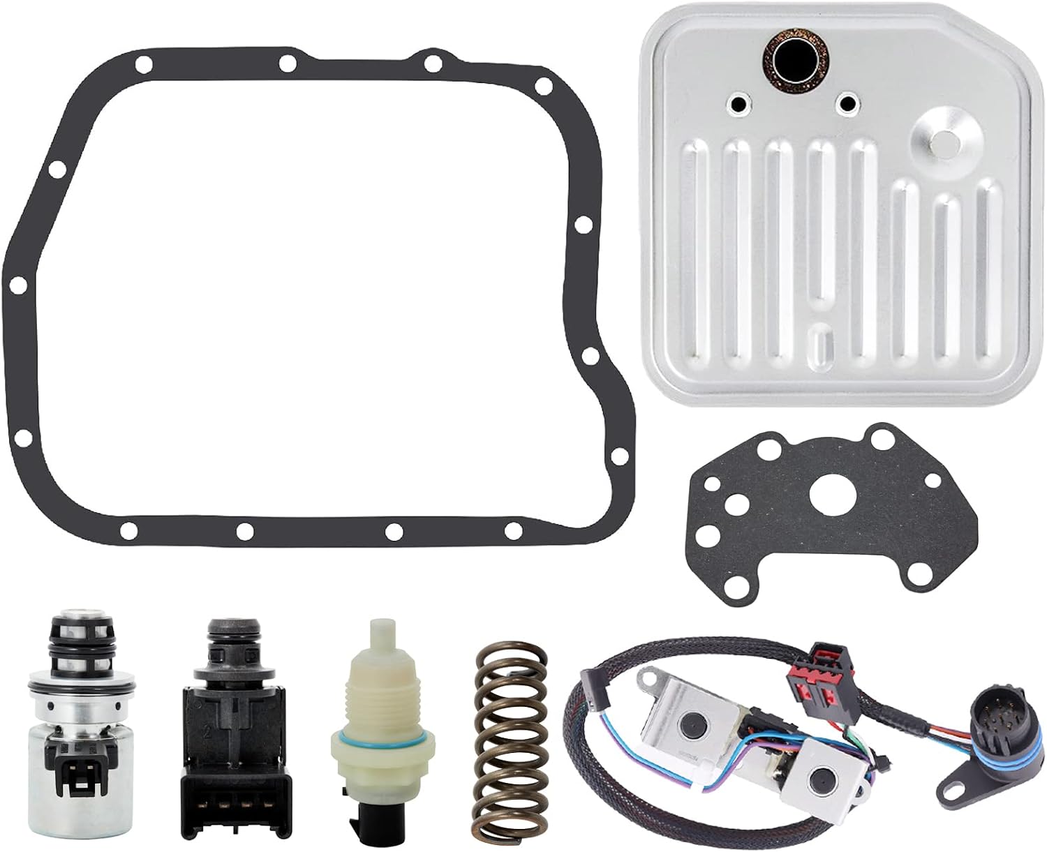 A518 Governor Pressure Sensor and Solenoid Valve Filter Kit 8-Piece OEM