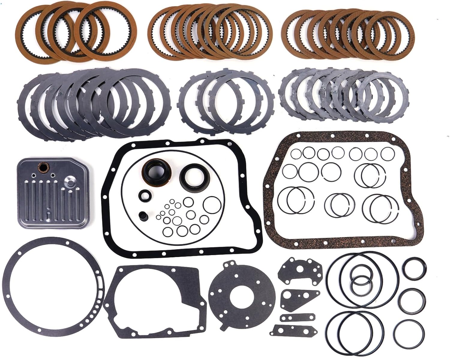 A518 Master Transmission Rebuild Kit with Clutches and Steels OEM