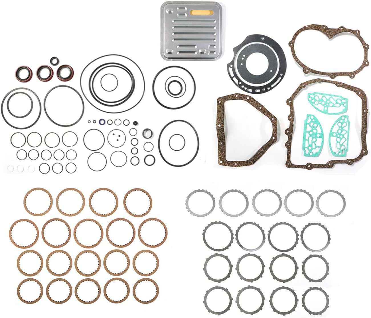 A604 Master Transmission Overhaul Rebuild Kit 2001-2008 OEM