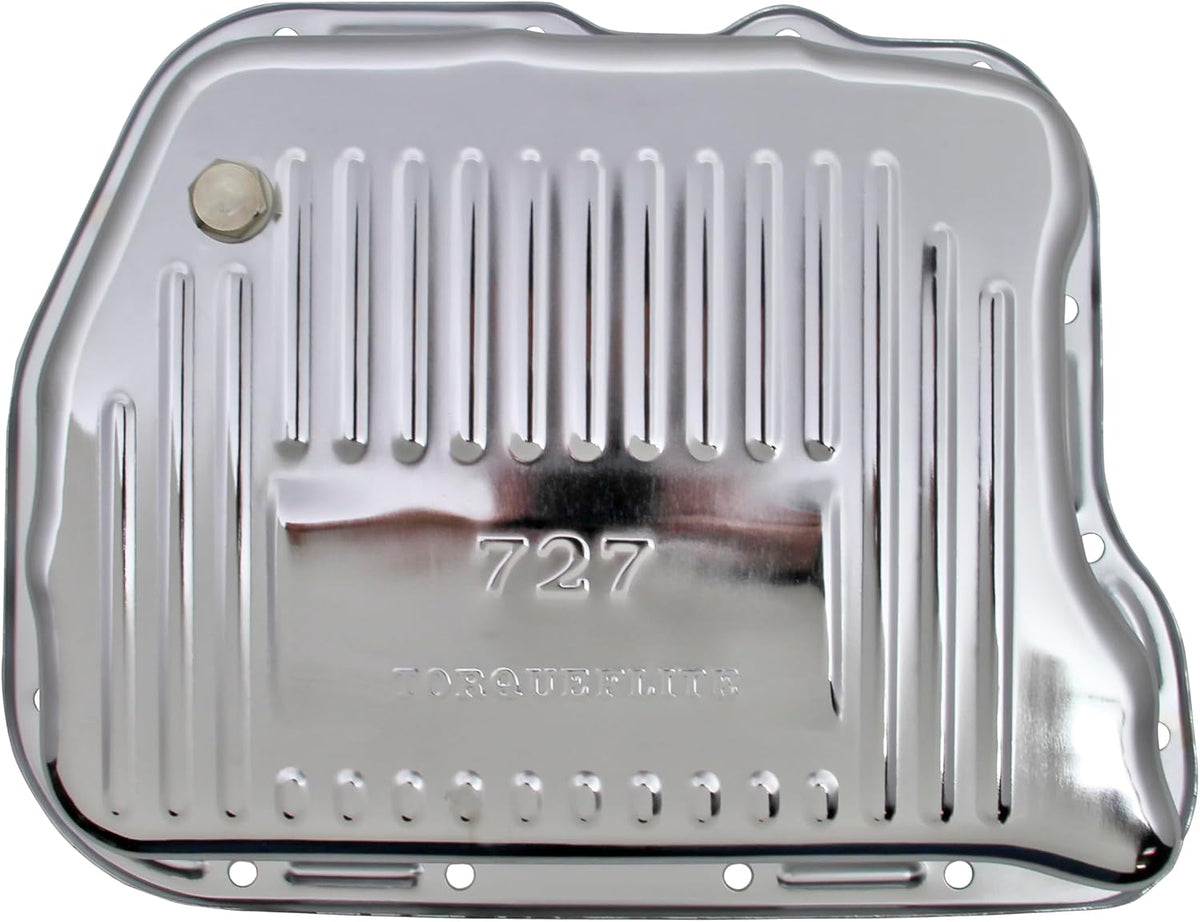 A727 Deep Chrome Steel Transmission Oil Pan OEM