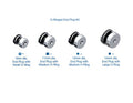 Sonnax O-Ringed End Plug Kit for A760F - 147741-30K