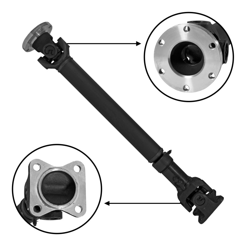 Yukon Gear & Axle USA Standard Driveshaft for 01-05 Dodge Dakota / 01-03 Dodge Durango 3.7L/4.7L Front w/ A/T - ZDS9151