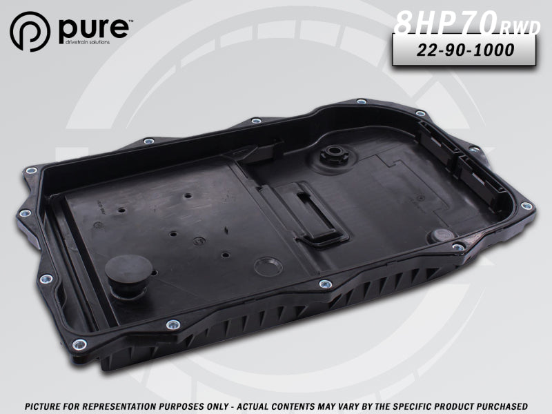 Pure Drivetrain 8HP70 Transmission Pan - RWD - 22-90-1000