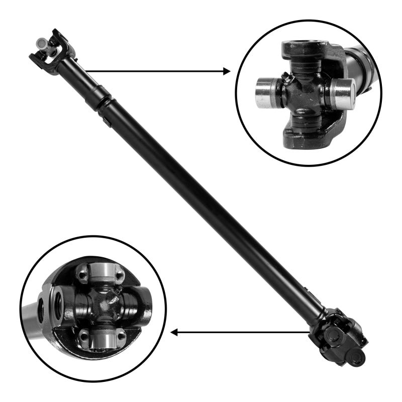 Yukon Gear 97-06 Jeep Wrangler Front Driveshaft 38in Center to Center - ZDS9315