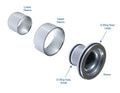 Sonnax 2-3 Accumulator Piston Kit for AOD - 76890-21K