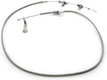 AOD Kickdown Cable Kit - Natural Braided 1986-1993 OEM