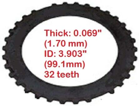 AOD Steel Clutch Plate Kit 1989-Up OEM