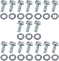 AOD Transmission Pan Bolt Kit 17-Piece 5/ Hex Flange BEONEO OEM