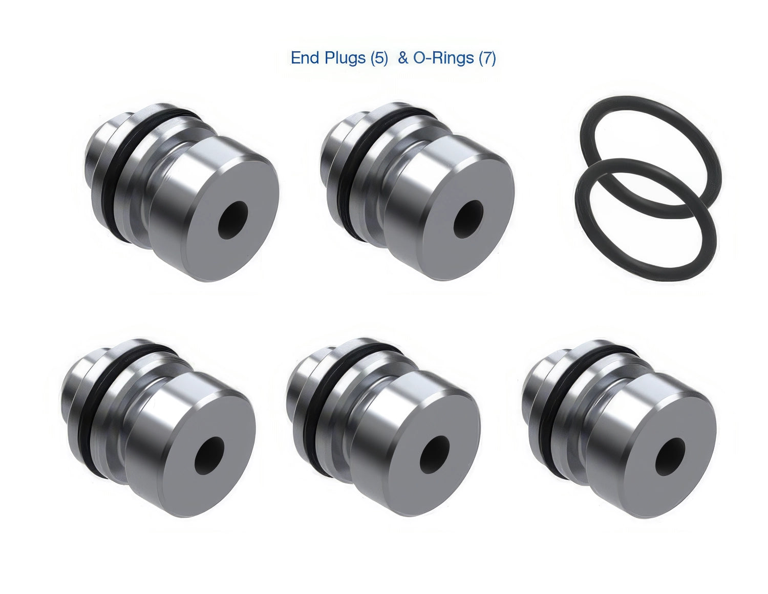 Sonnax O-Ringed 3-4 Shift Valve End Plug Kit for AODE - 76948-49K
