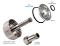 Sonnax Smart-Tech Direct Clutch Drum & Shaft Kit for AODE - 76656-02K