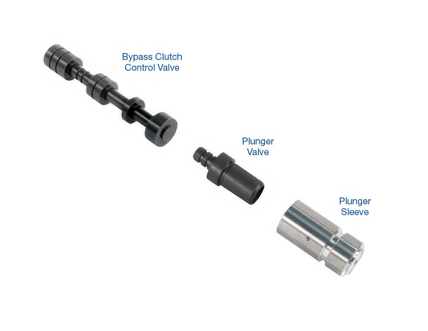 Sonnax Oversized Bypass Clutch Control Valve Kit for AX4N - 96206-05K