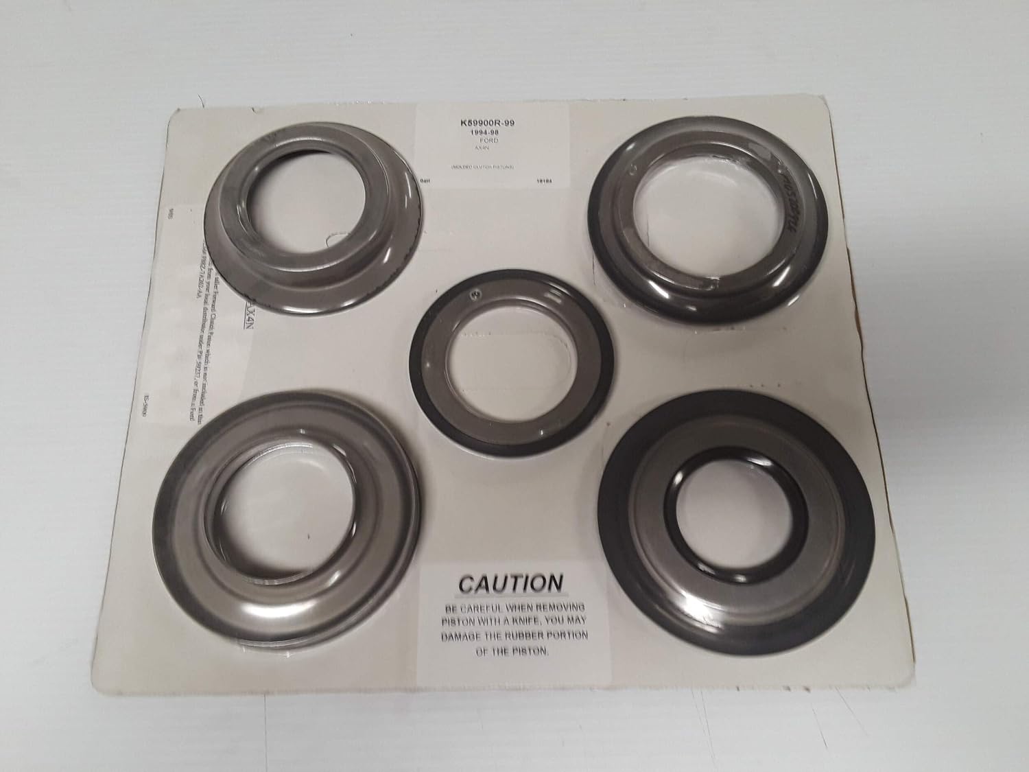 AX4N Transmission Bonded Piston Set 5 Piece 1994-1998 OEM
