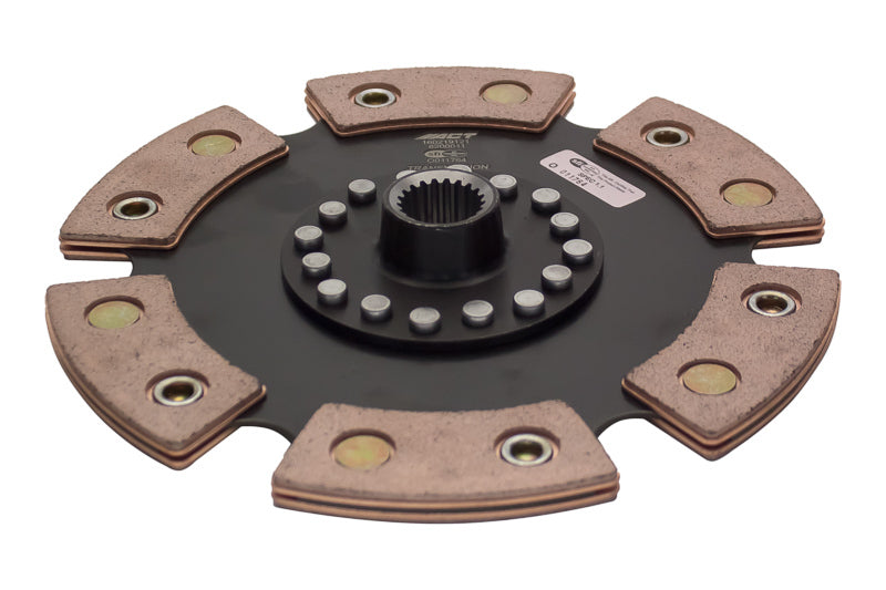ACT 1988 Honda Civic 6 Pad Rigid Race Disc - 6200011