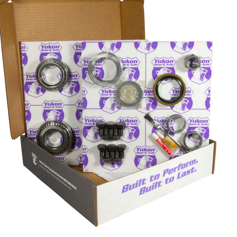 Yukon 8.5in GM 4.11 Rear Ring & Pinion Install Kit 30 Spline Positraction Axle Bearings and Seals - YGK2003