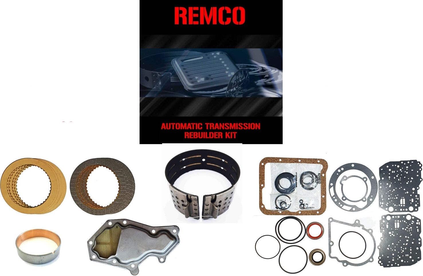 C4 Overhaul Transmission Rebuild Kit 74-87 OEM