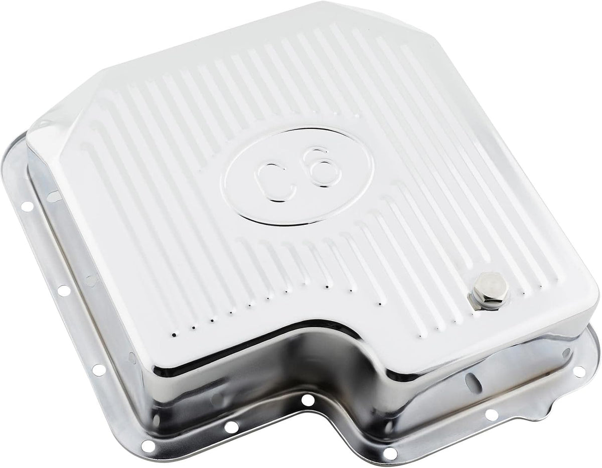 C6 Deep Steel Transmission Oil Pan OEM