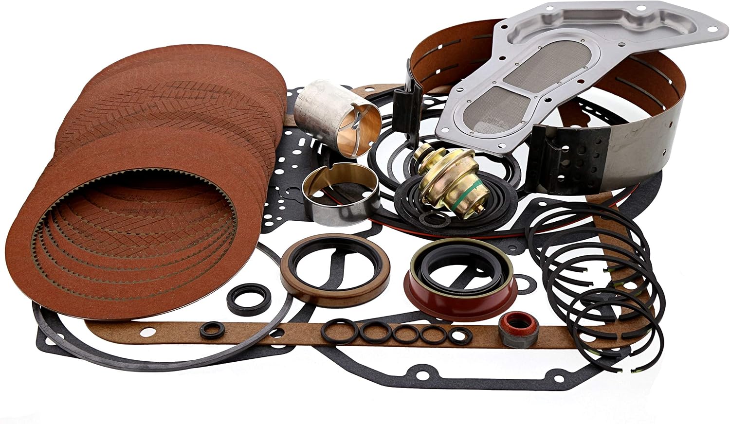 C6 Raybestos Red Stage 1 Performance Rebuild Kit - Less Steel OEM