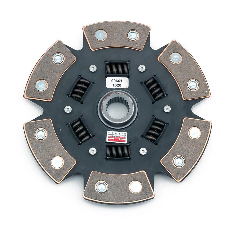 Competition Clutch 1990-1991 Geo Prizm Stage 4 - 6 Pad Ceramic Clutch Kit - 16055-1620