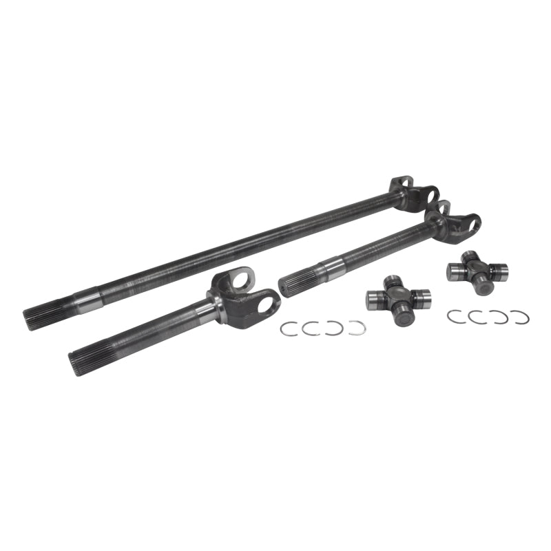 Yukon Gear & Axle USA Standard 4340 Chrome-Moly Replacement Axle Kit For 77-91 GM Dana 60 Front / 35 Spline - ZA W26002