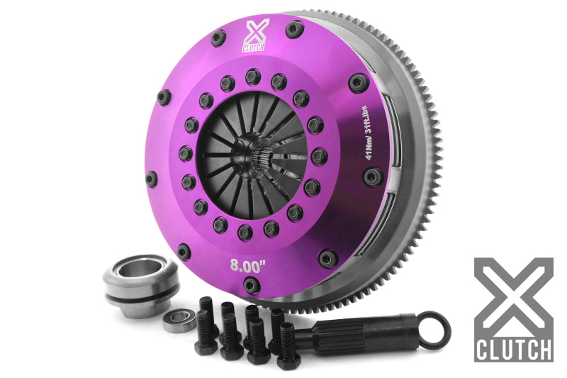 XClutch 01-06 BMW 325Ci Base 2.5L 8in Twin Solid Ceramic Clutch Kit - XKBM20533-2E
