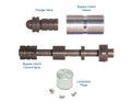 Sonnax Oversized Bypass Clutch Control Valve Kit for CD4E - 73840-BK