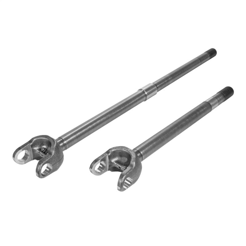 Yukon Gear 18-19 Jeep Wrangler Front 4340 Chromoly Axle Kit Dana 44 32 Spline w/1350 (7166) Joints - YA W24172
