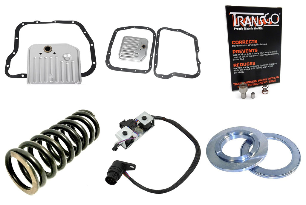 47RE Master Rebuild Kit - Frictions & Steels, Gaskets & Seals, Filter, Shift Kit, Servo, Solenoids, Bushings (7-Piece)