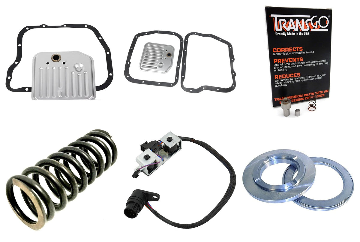 47RE Master Rebuild Kit - Frictions & Steels, Gaskets & Seals, Filter, Shift Kit, Servo, Solenoids, Bushings (7-Piece)