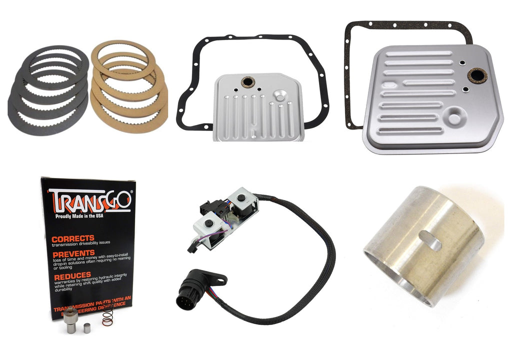 48RE Master Rebuild Kit - Frictions & Steels, Gaskets & Seals, Filter, Shift Kit, Servo, Solenoids, Bushings (7-Piece)