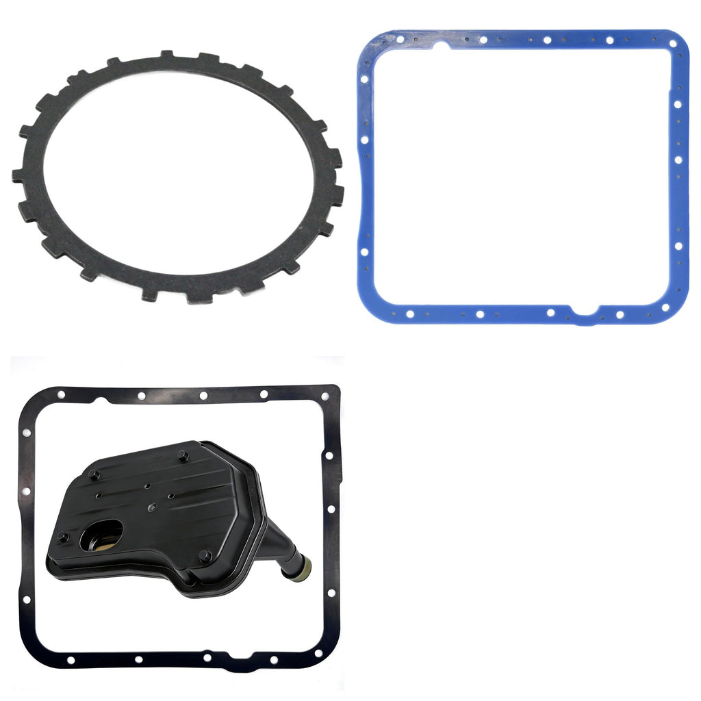 4L65E Basic Rebuild Kit - Frictions & Steels, Gaskets & Seals, Filter (3-Piece)