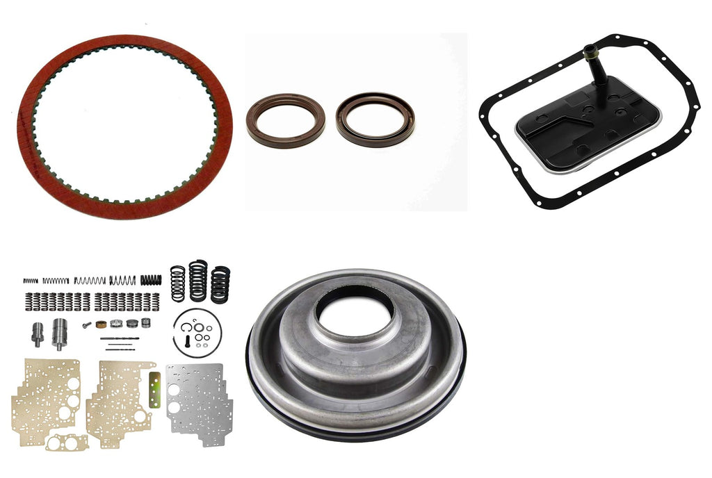 4L80E Advanced Rebuild Kit - Frictions & Steels, Gaskets & Seals, Filter, Shift Kit, Servo (5-Piece)