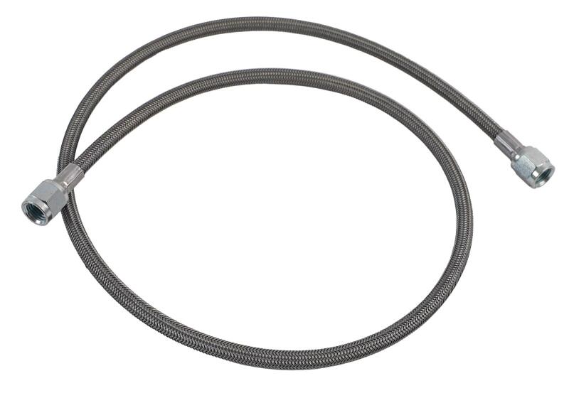 McLeod Steel Braided Qwik Disconnects Line 6in - Female To An4F - 139203-06