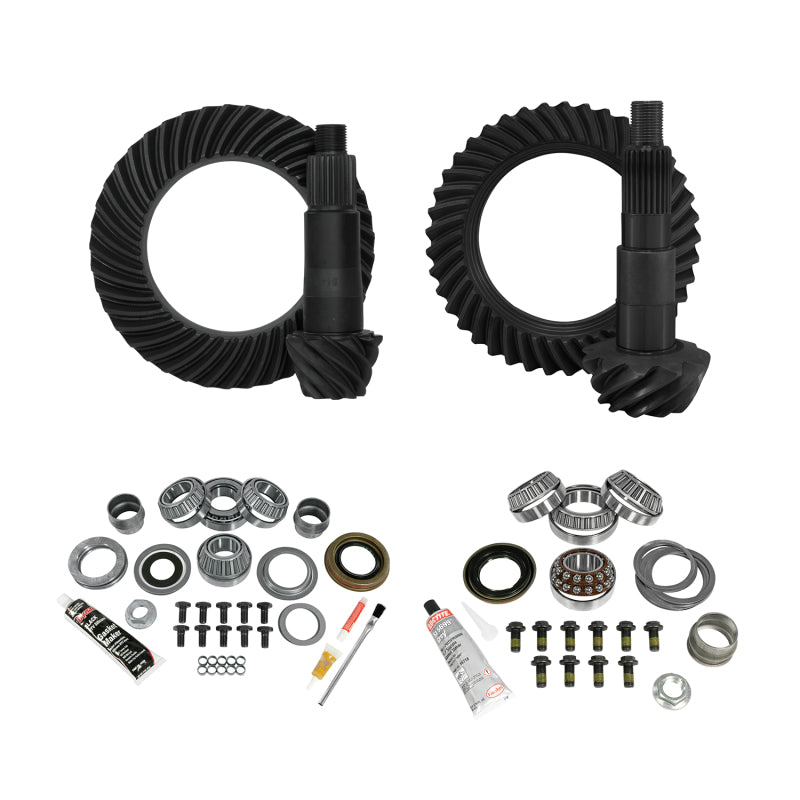 Yukon Gear Complete Gear Package JL Jeep Non-Rubicon D44 Rear & D30 Front w/4:56 Gear Ratio - YGK078
