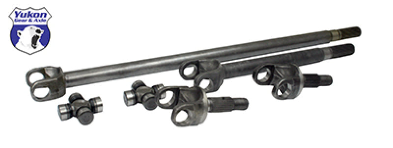 Yukon Gear Front 4340 Chrome-Moly Axle Kit For 79-87 GM 8.5in 1/2 Ton Truck and Blazer - YA W24120