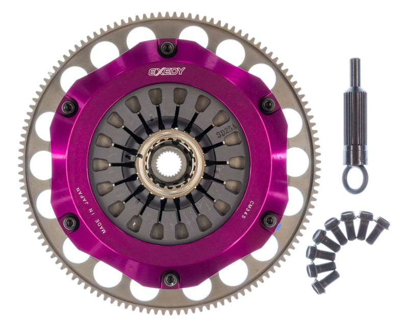 Exedy 2004-2014 Subaru Impreza WRX STI H4 Hyper Compe-D Twin Cerametallic Clutch Sprung Center Disc - FM022SDL