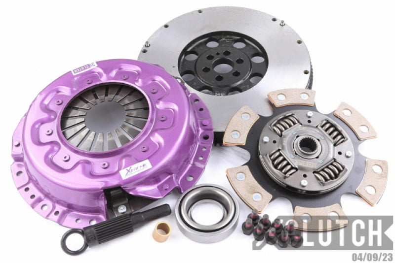 XClutch 91-98 Nissan 240SX SE 2.4L Stage 2R Extra HD Sprung Ceramic Clutch Kit - XKNI24501-1R