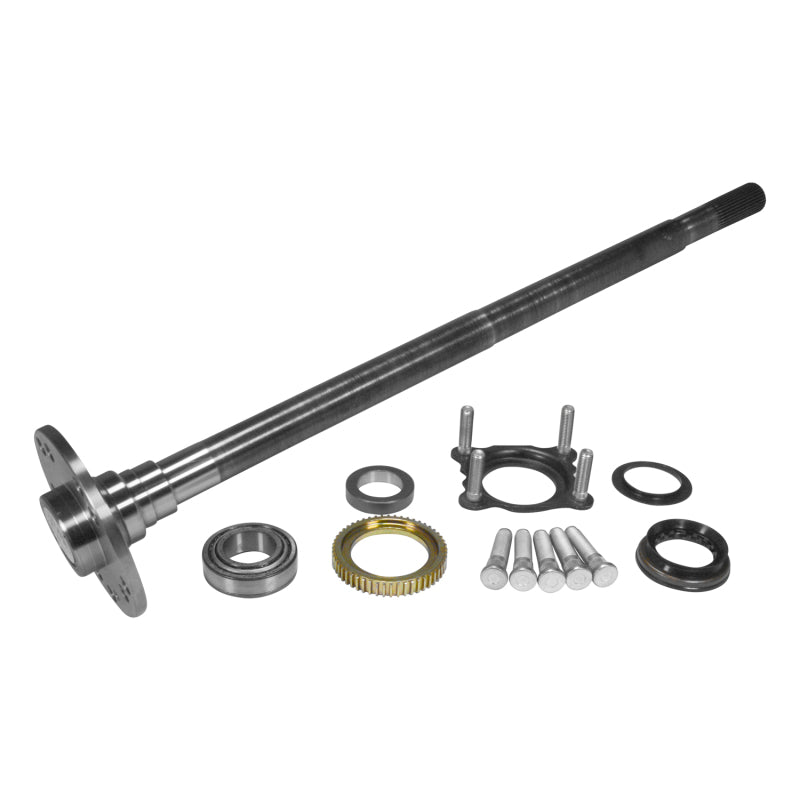 Yukon Gear Chromoly Rear Axle Kit Dana 44 Narrow Track w/E-Locker Left Hand 31.56in Long - YA WD44JLRUB-L-SBK