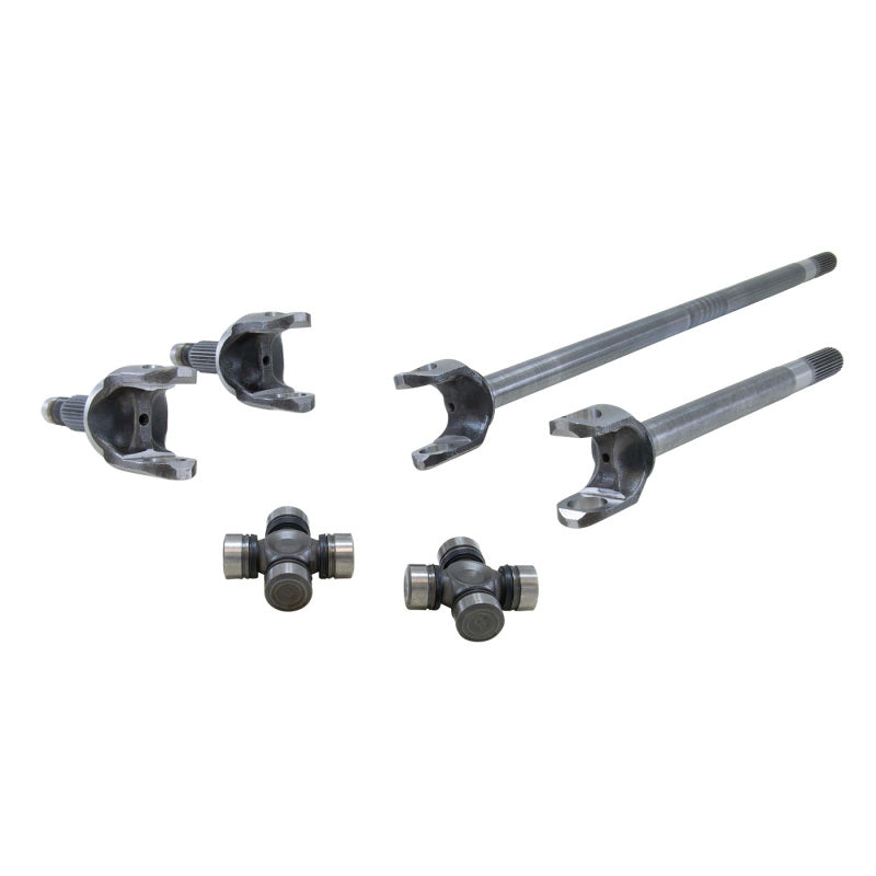 Yukon Gear Front 4340 Chrome-Moly Replacement Axle Kit For 79-93 Dodge / Dana 60 w/ 35 Splines - YA W26026
