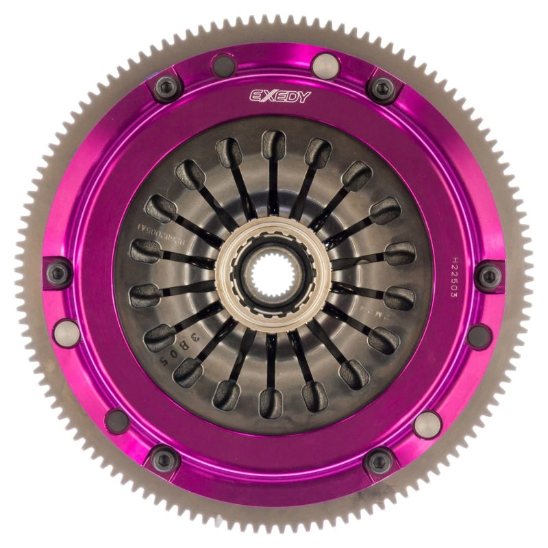 Exedy 2005-2005 Saab 9-2X Aero H4 Hyper Single Clutch Sprung Center Disc Pull Type (w/FW Bolts) - FH01SD1