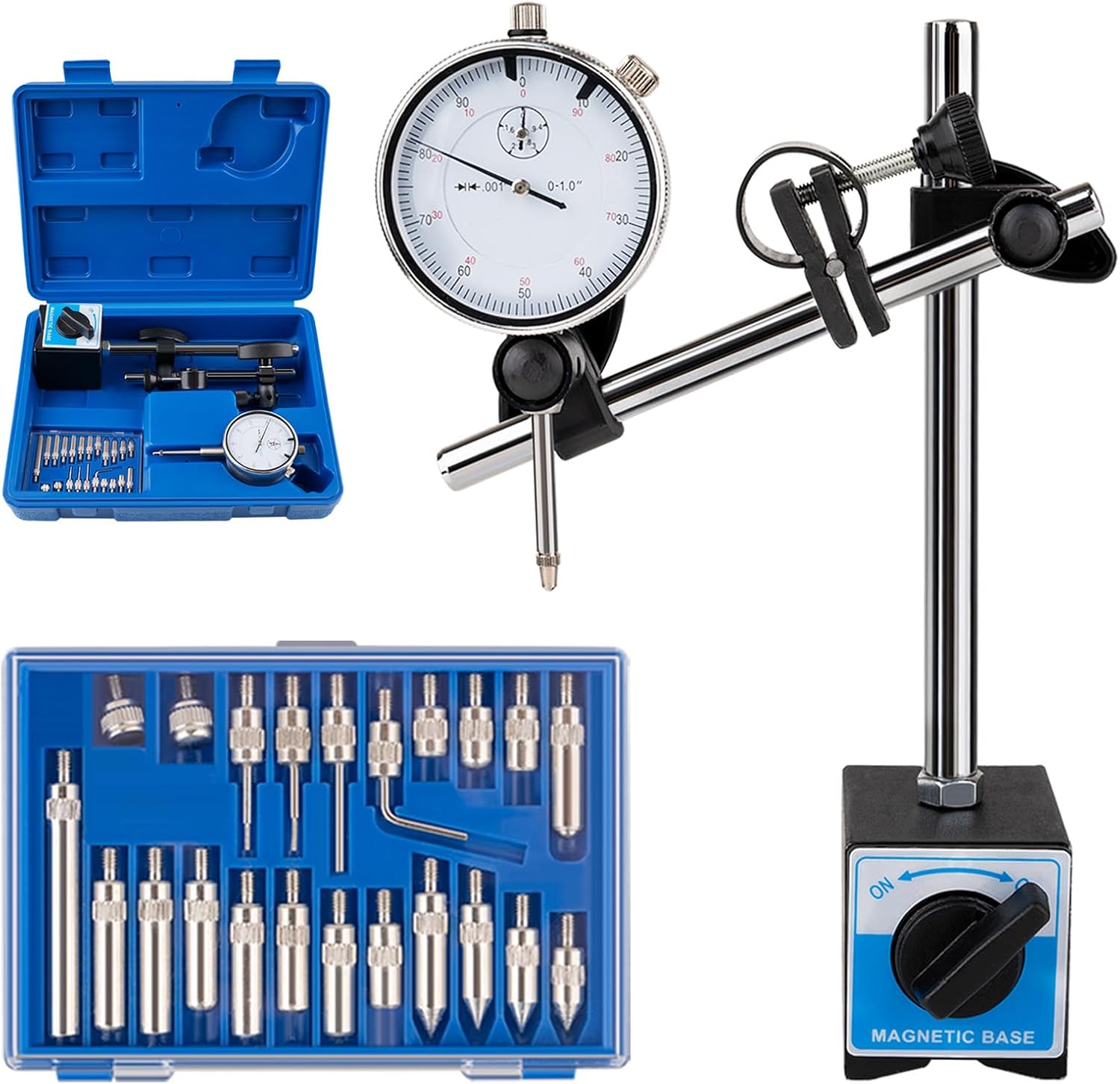 Dial Indicator Set with Magnetic Base for End Play CTS-ARB-TOOL-25 OEM