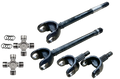 Revolution Gear & Axle 2018+ Jeep Wrangler JL & JT Chromoly Discovery Series Front Axle Kit - DC-D44-JLJT-2PC