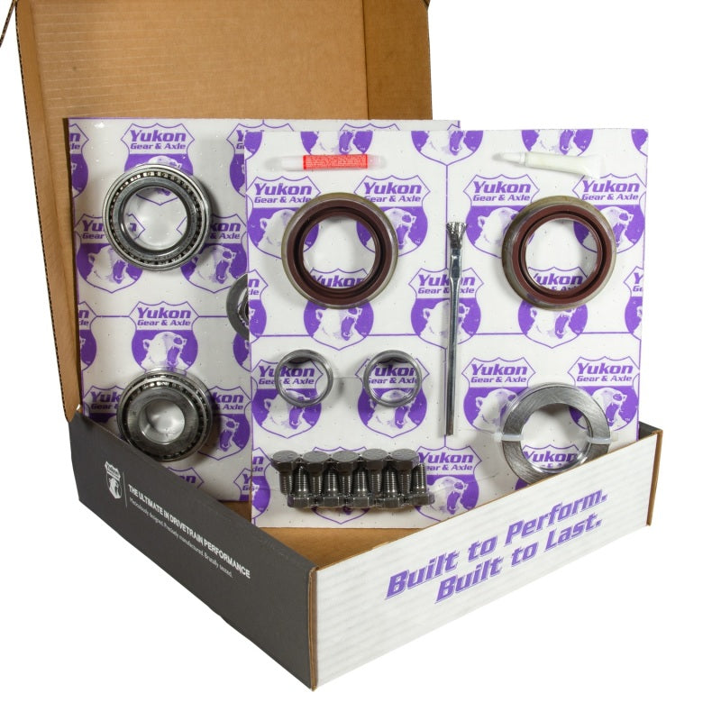Yukon 8.6in GM 3.42 Rear Ring & Pinion Install Kit 30 Spline Positraction Axle Bearings and Seals - YGK2026
