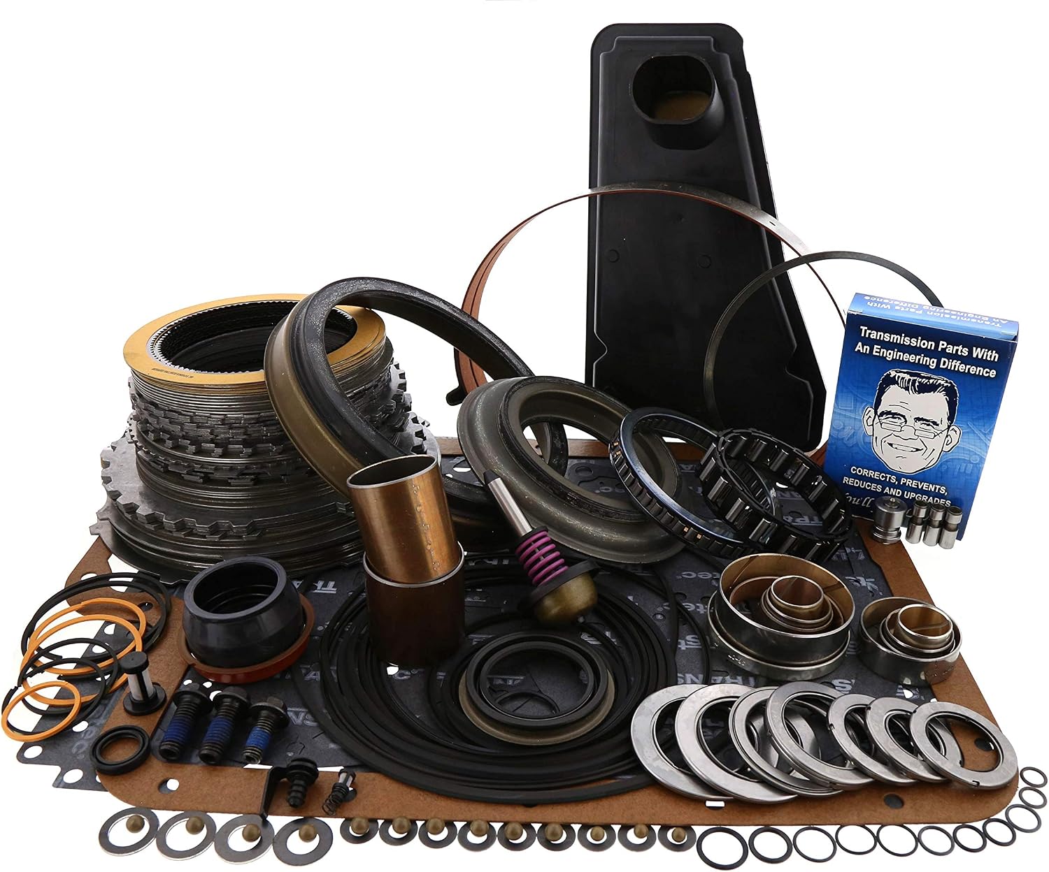 E4OD 4WD Alto Deluxe Overhaul Rebuild Kit - Level 2 1997-2000 OEM