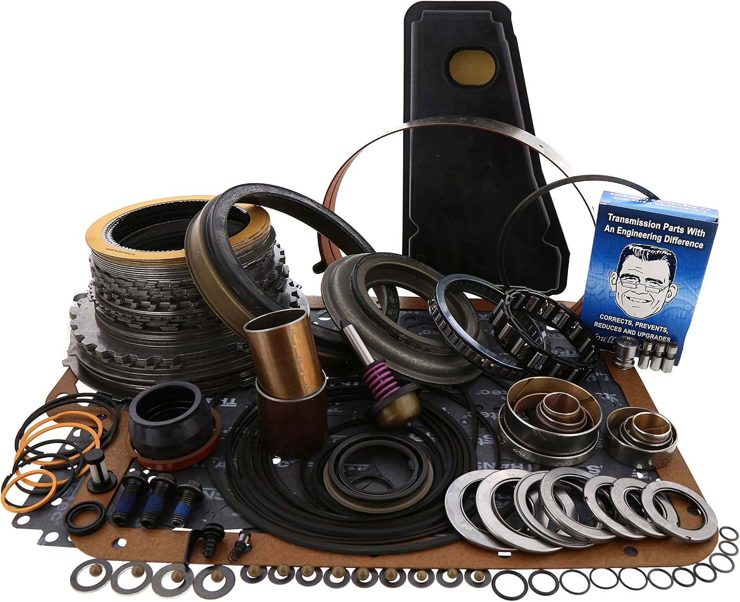 E4OD Deluxe Transmission Rebuild Kit - Level 2 1997-2000 OEM