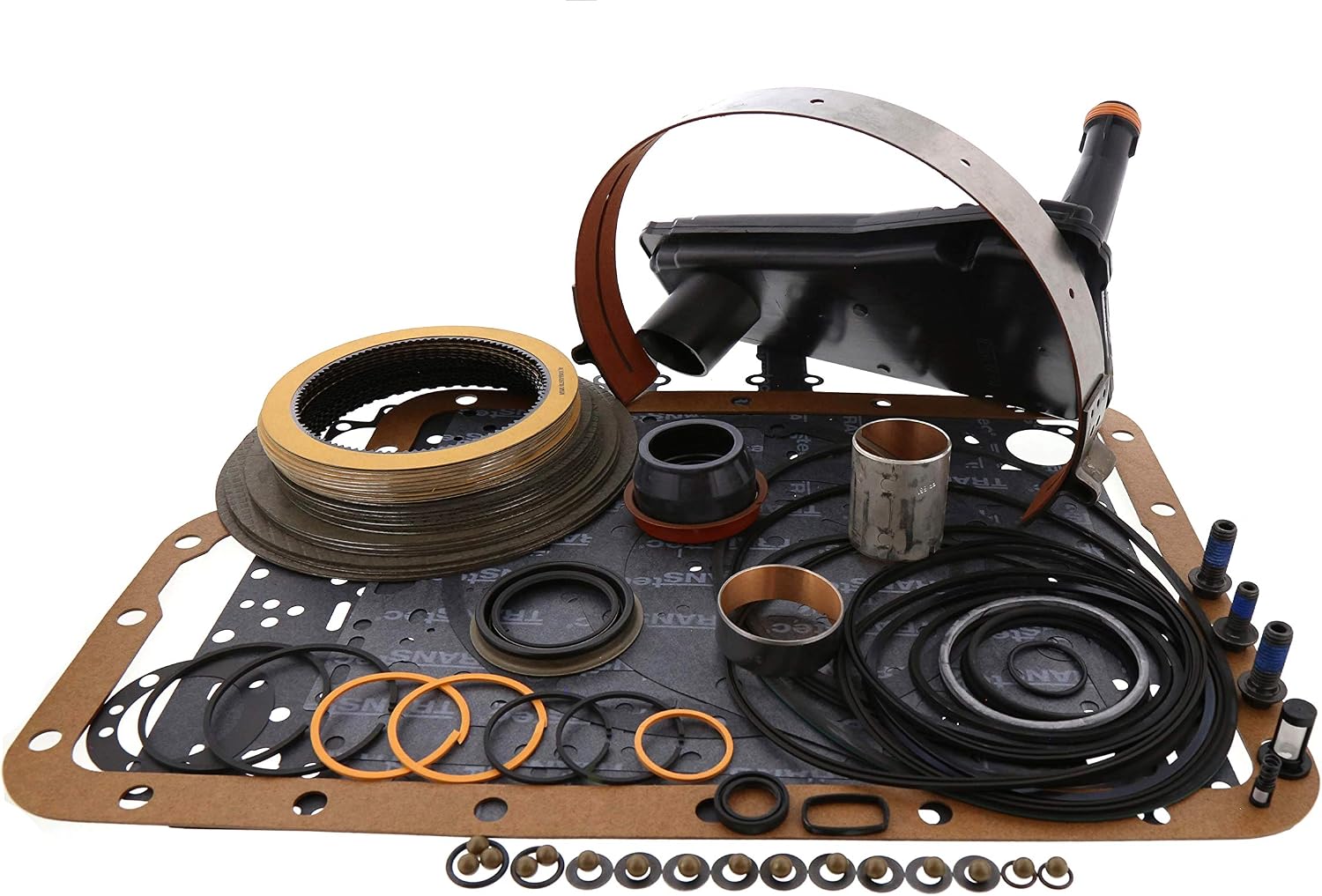 E4OD Less-Steel Level 2 Transmission Rebuild Kit with Overhaul Gaskets 1989-1995 OEM