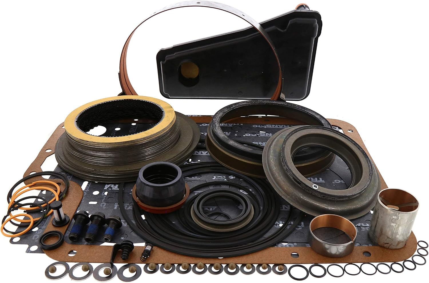 E4OD Less-Steel Level 2 Transmission Rebuild Kit with Overhaul Gaskets 1997-2000 OEM